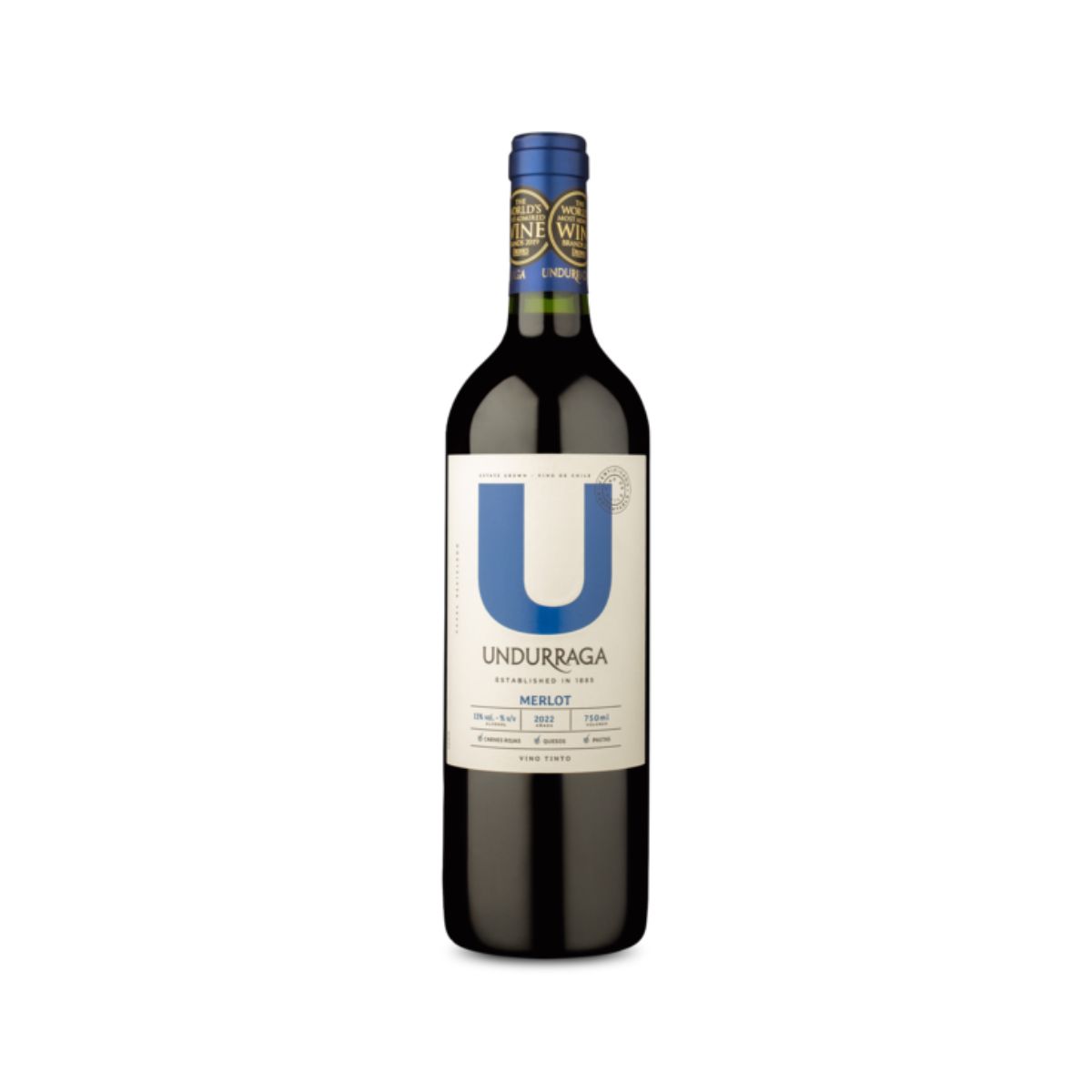 Vinho Chileno Tinto U by Undurraga Merlot 750 ml